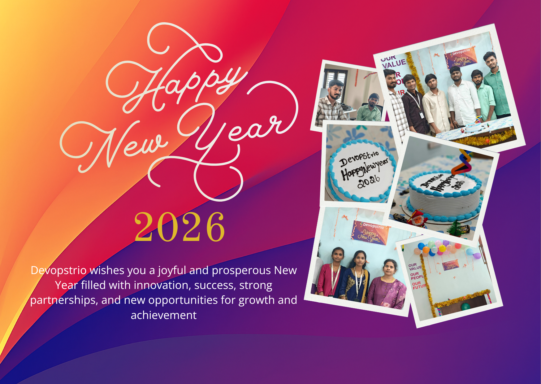 New Year Celebration at Devopstrio, Pasuvanthanai